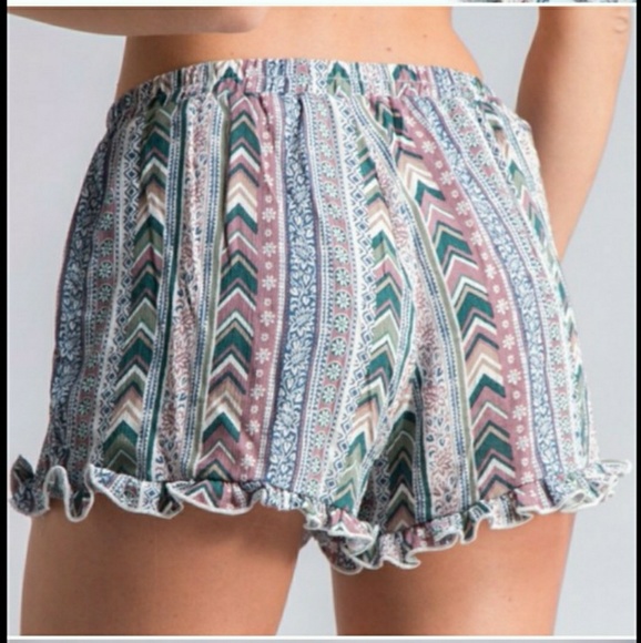 Spring Ruffle Shorts - Picture 5 of 6